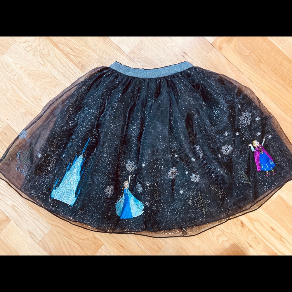 hanna andersson girls disney frozen skirt